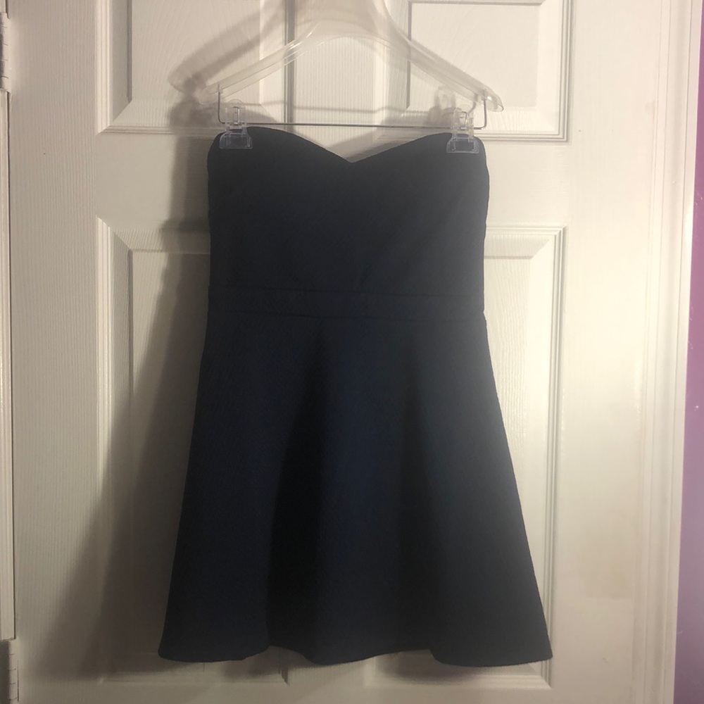 Navy Blue Skater Dress